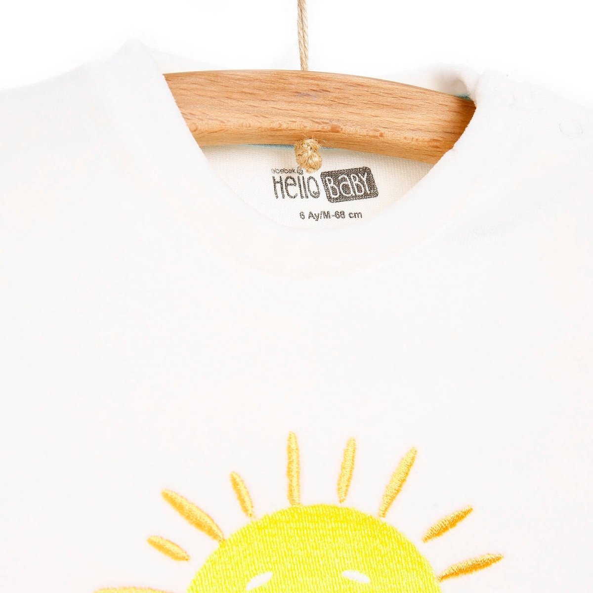 HelloBaby Basic Baby Boy Velvet Pyjamas - Blue - ebebek - Black Friday