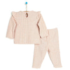 HelloBaby Basic Shoulder Ruffle Blouse - Beige - ebebek - Black Friday