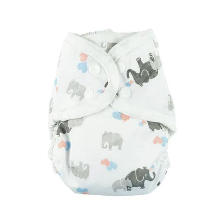 MuslinZ Washable Nappy Wrap - Elephant - ebebek - Black Friday