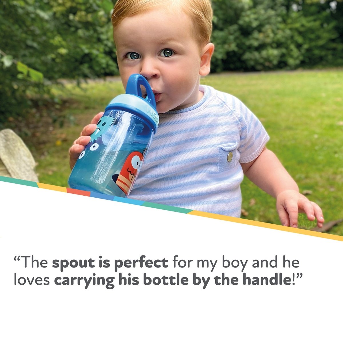 Nuby Mighty Swig Twin Pack - Multicolour - ebebek - Black Friday