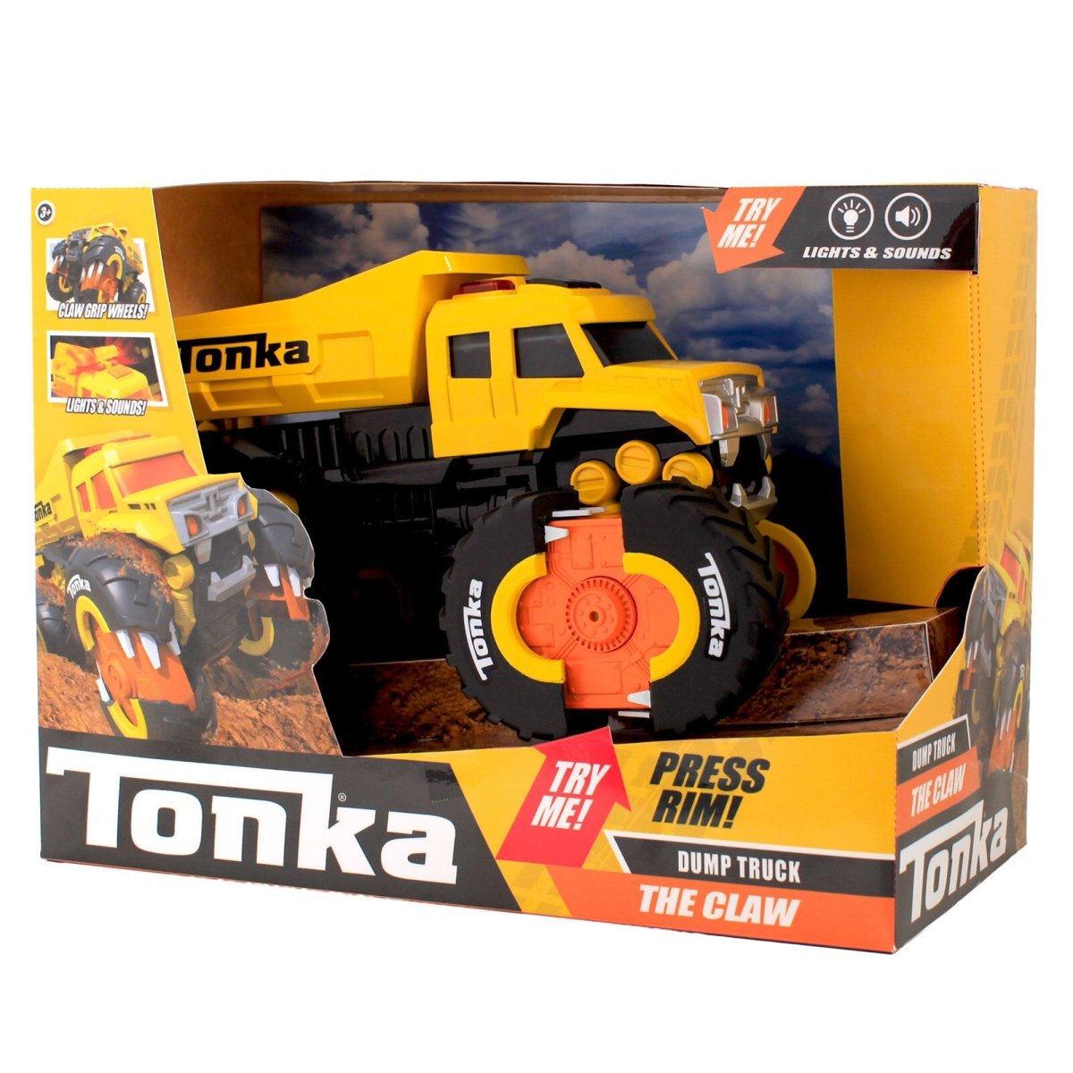 Tonka - The Claw L&S Dump Truck - ebebek - Black Friday