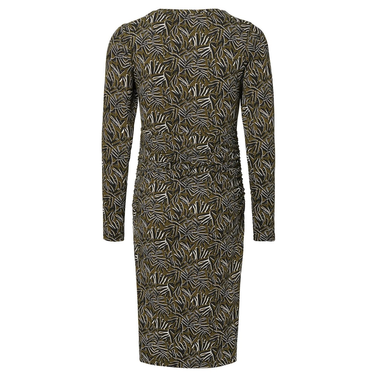 Noppies DreShort Sleeve Paoli Long Sleeve Allover Print - Dark Olive - ebebek - Black Friday