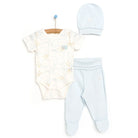 Bebetto Newborn Body - Footed Bottom - Hat - Blue - ebebek - Black Friday