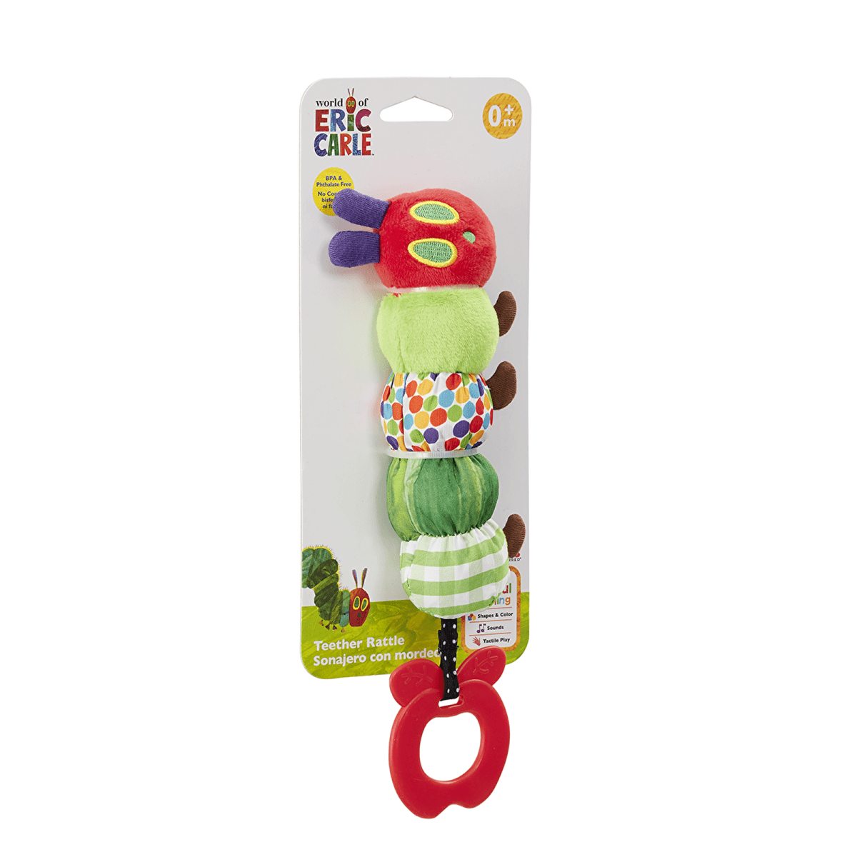 Hunry Caterpillar Teether Rattle | Baby Teether Rattle | ebebek