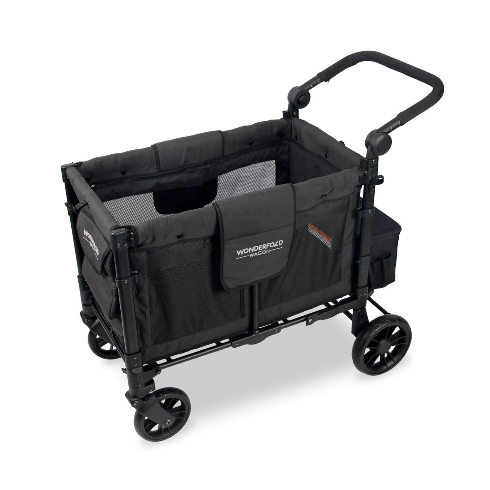 Wonderfold W2 Elite Double Wagon Black Twin Stroller ebebek