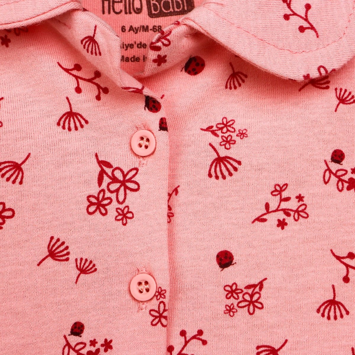 HelloBaby Basic Baby Girl Pyjamas Set - Pink - ebebek - Black Friday