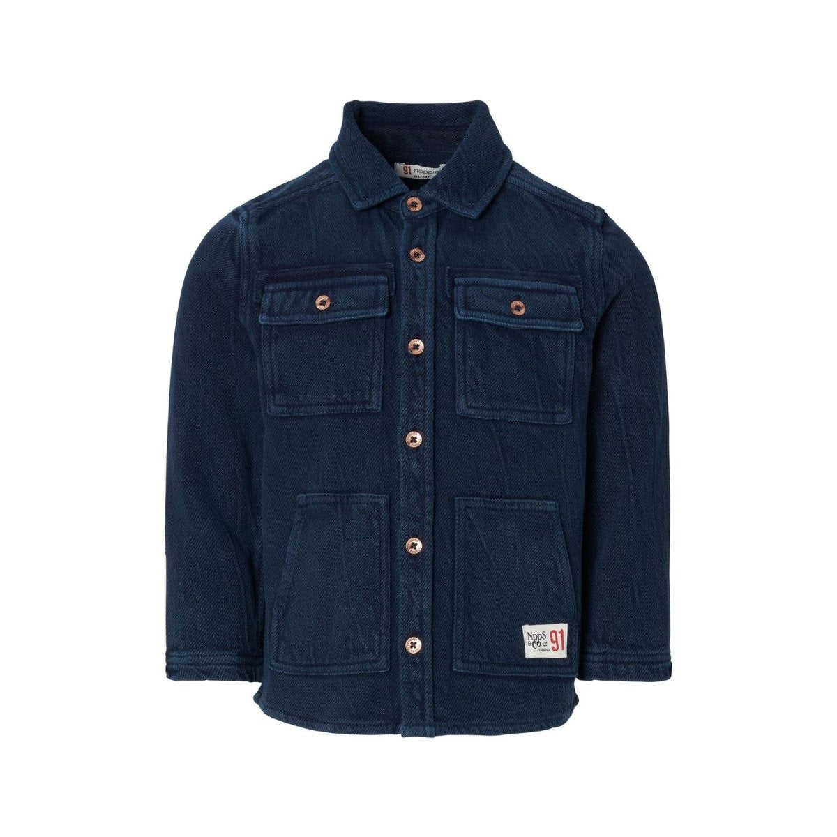 Noppies Boys Shirt Long Sleeve Kenbridge - Black Iris - ebebek - Black Friday