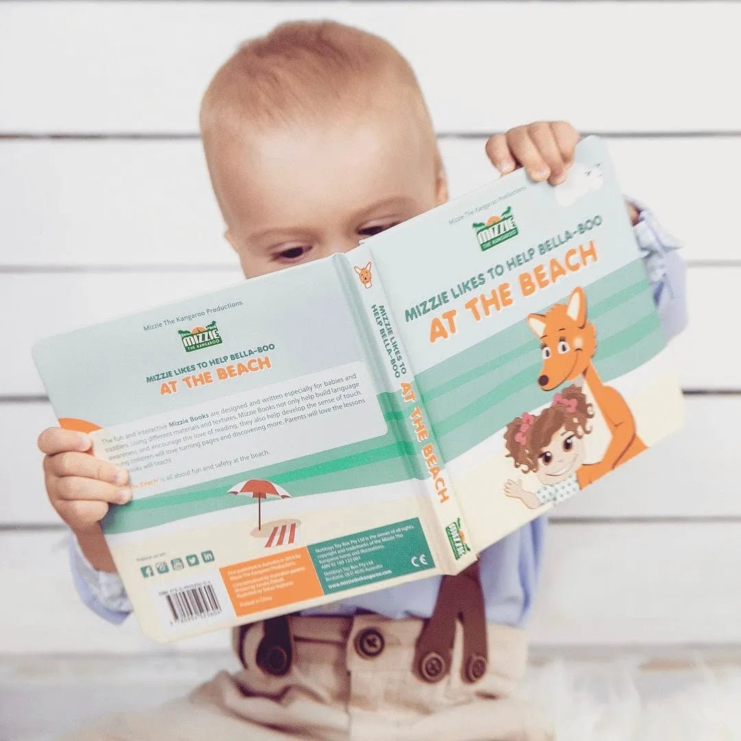 Mizzie the Kangaroo At The Beach Touch & Feel Book - ebebek - Black Friday