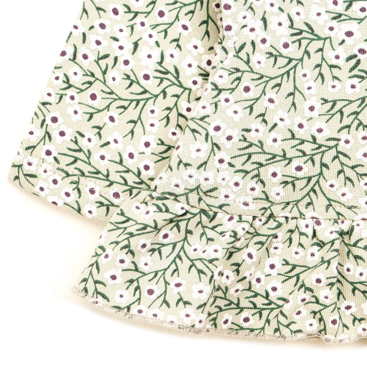 Antebies Newborn Deer Organic Dress - Dark Green - ebebek - Black Friday