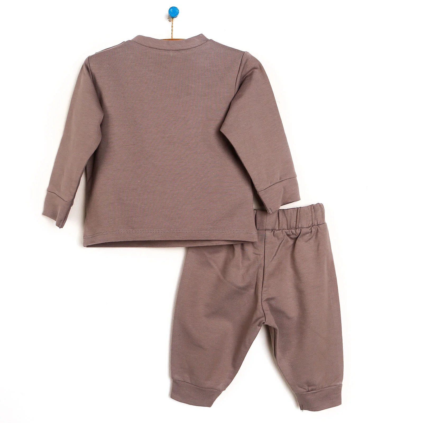 HelloBaby Basic Baby Tracksuit - Grey - ebebek - Black Friday