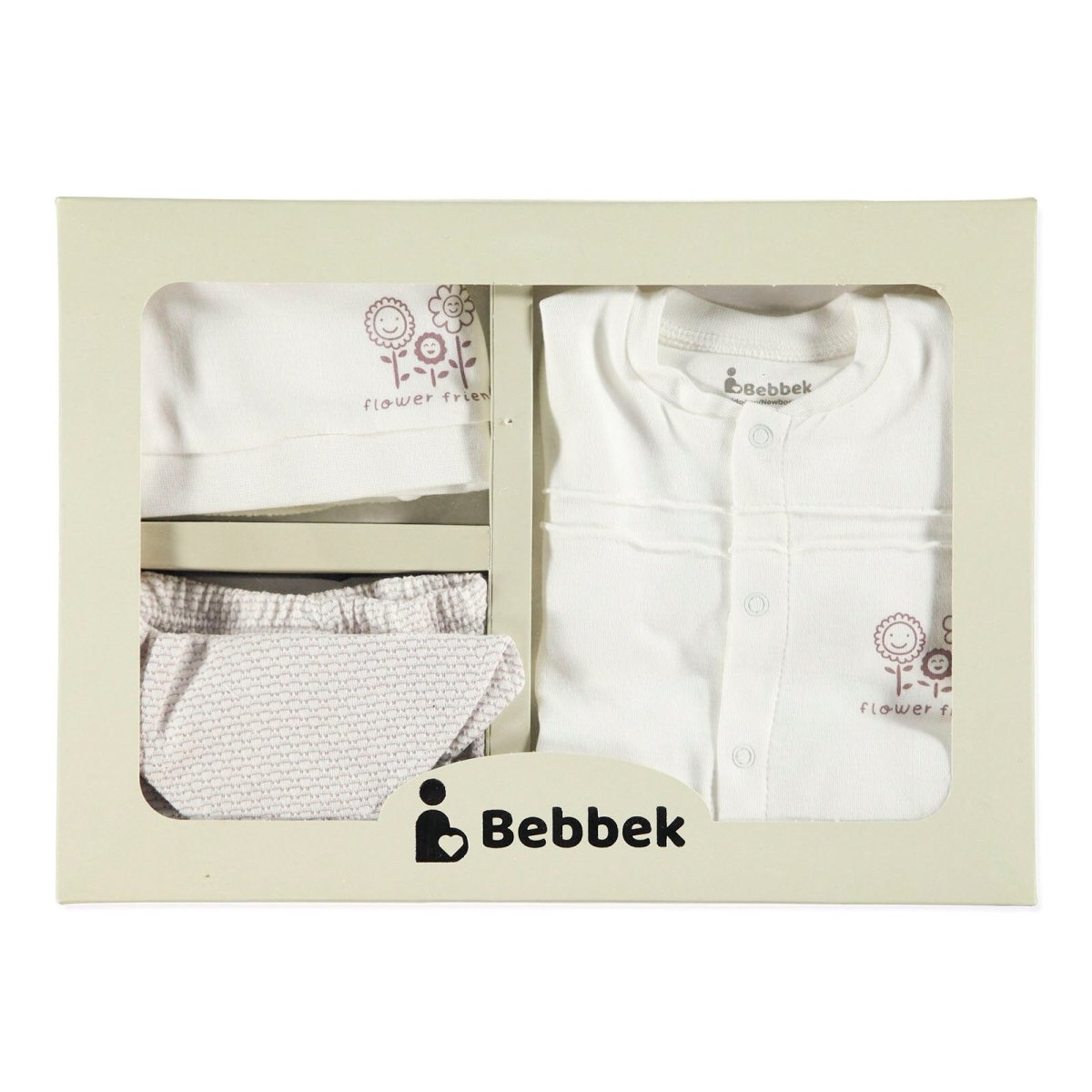 Bebbek Baby Girl 5 Pcs Newborn Gift Starter Set - Rose - ebebek - Black Friday