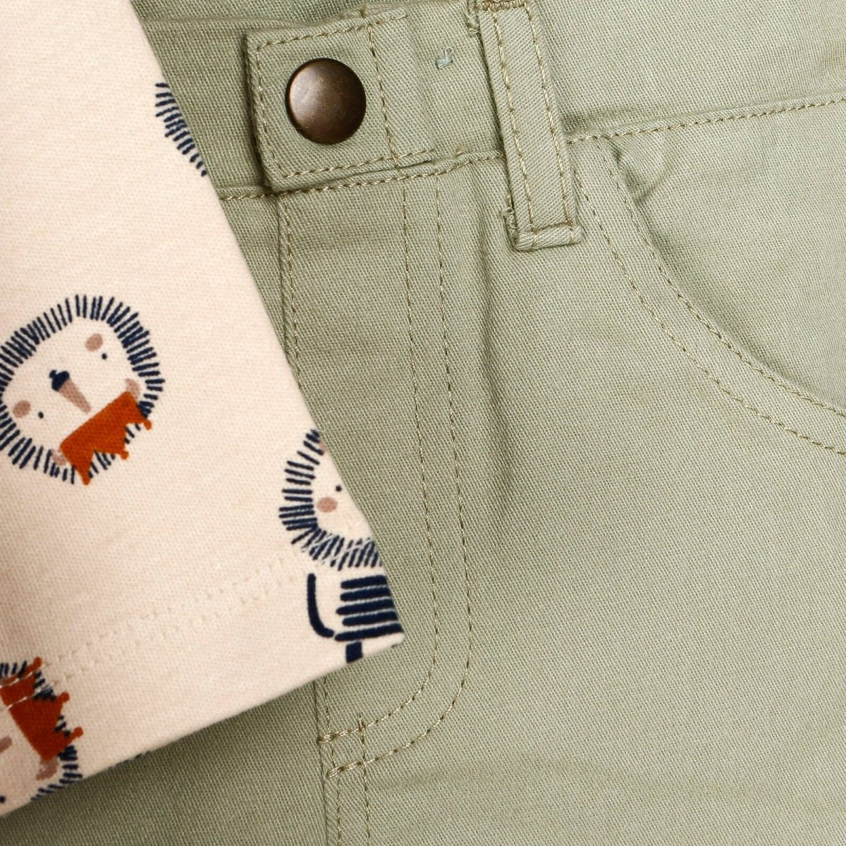 HelloBaby Sweatshirt - Vest - Bottom - Brown - ebebek - Black Friday