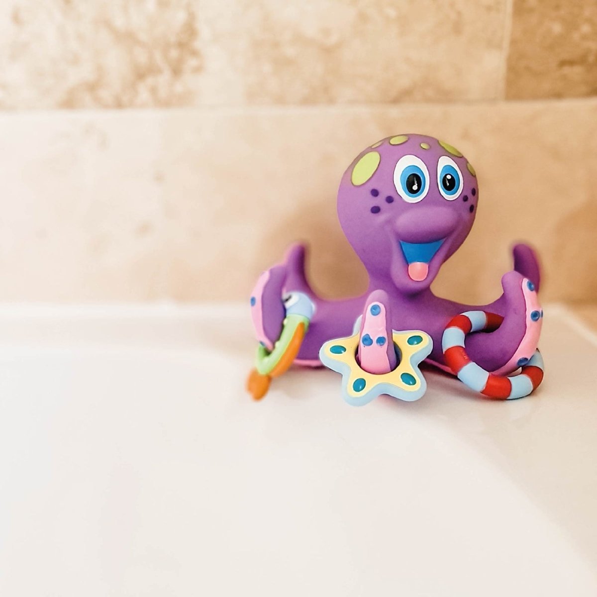 Nuby Floating Octopus Bath Toy - ebebek - Black Friday