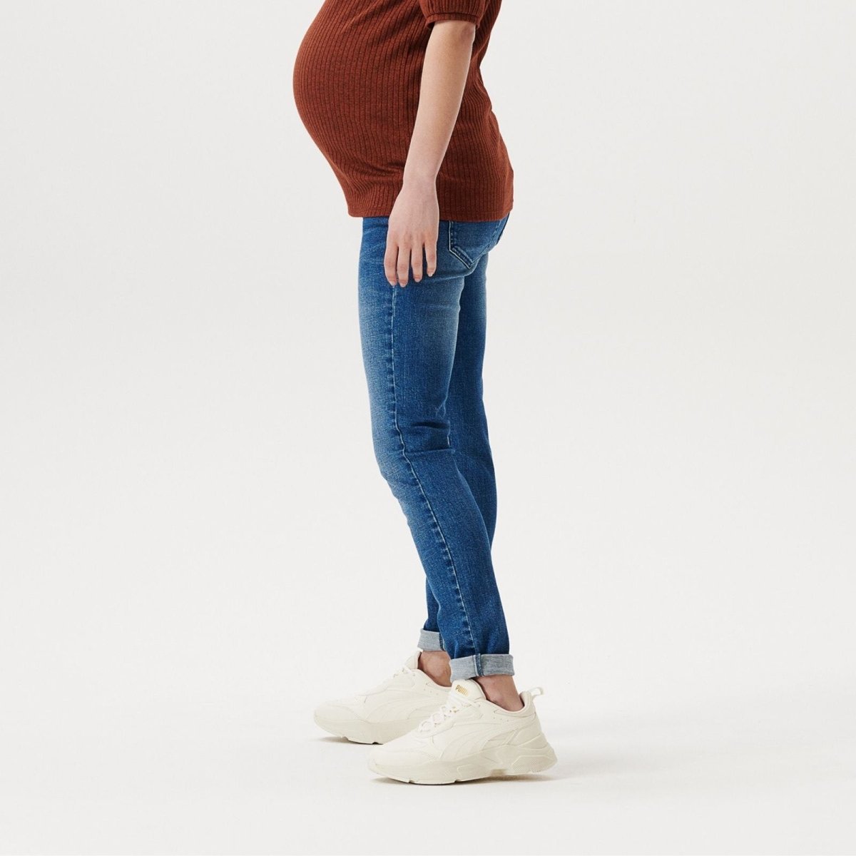Supermom Jeans Austin over the belly Skinny - Authentic Blue - ebebek - Black Friday