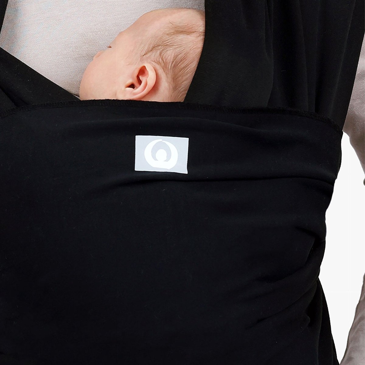 Gaia Carry Stretchy Baby Wrap Pure Tencel - Ebony - ebebek - Black Friday