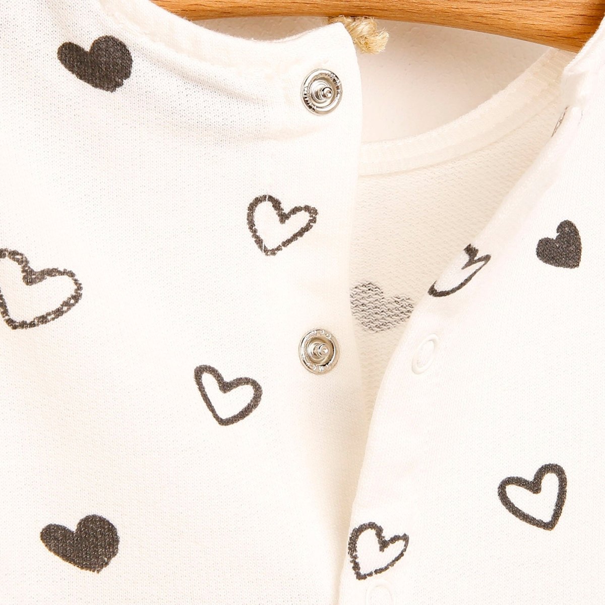 HelloBaby Basic Baby Girl Heart Printed - Beige - ebebek - Black Friday