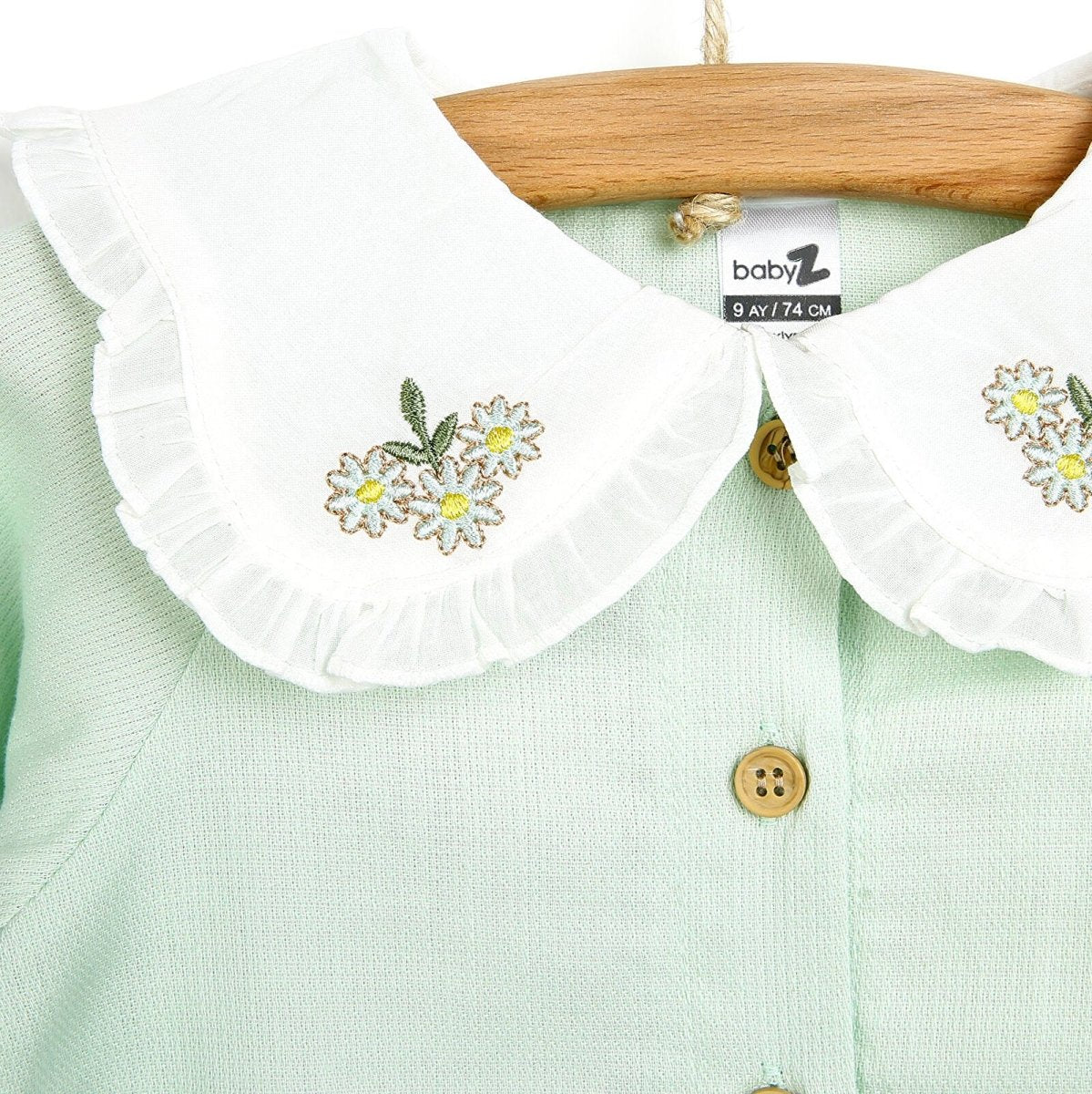 BabyZ Blouse - Tights - Light Green - ebebek - Black Friday