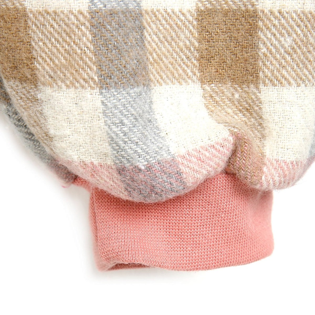 Bebbek Newborn Lumberjack Hooded Jumpsuit - Pink - ebebek - Black Friday