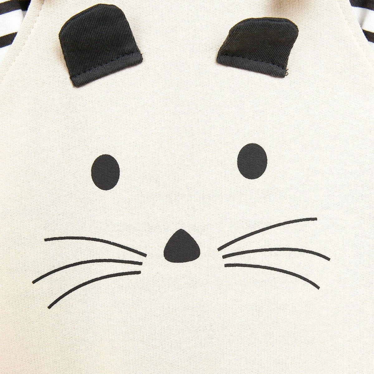 Bebbek Newborn Animals Holiday Overall - Ecru - Bebbek - ebebek