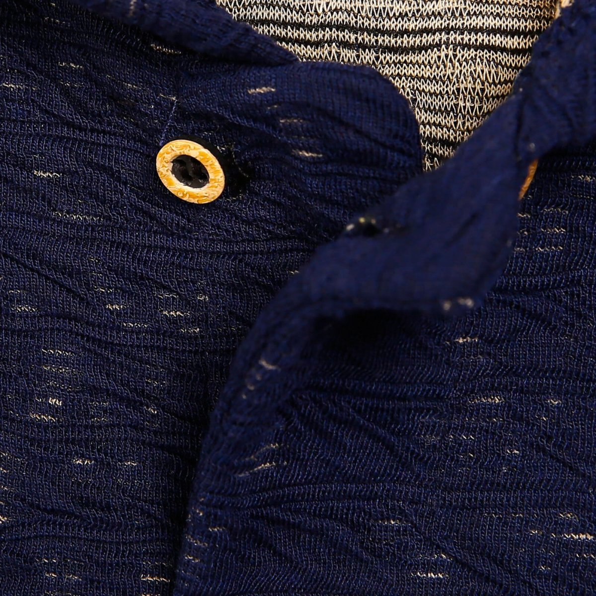 Bebbek Newborn Happy Camper Footed Jumpsuit - Navy Blue - ebebek - Black Friday