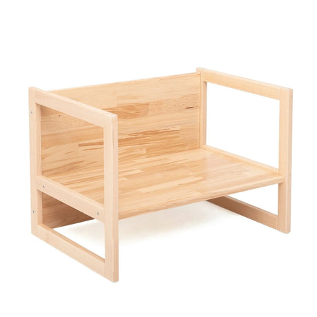 Montessori Wooden Convertable Table & Chair 36,6 cm (W) x 47 cm (H) x 64,5 cm (L) - ebebek - Black Friday