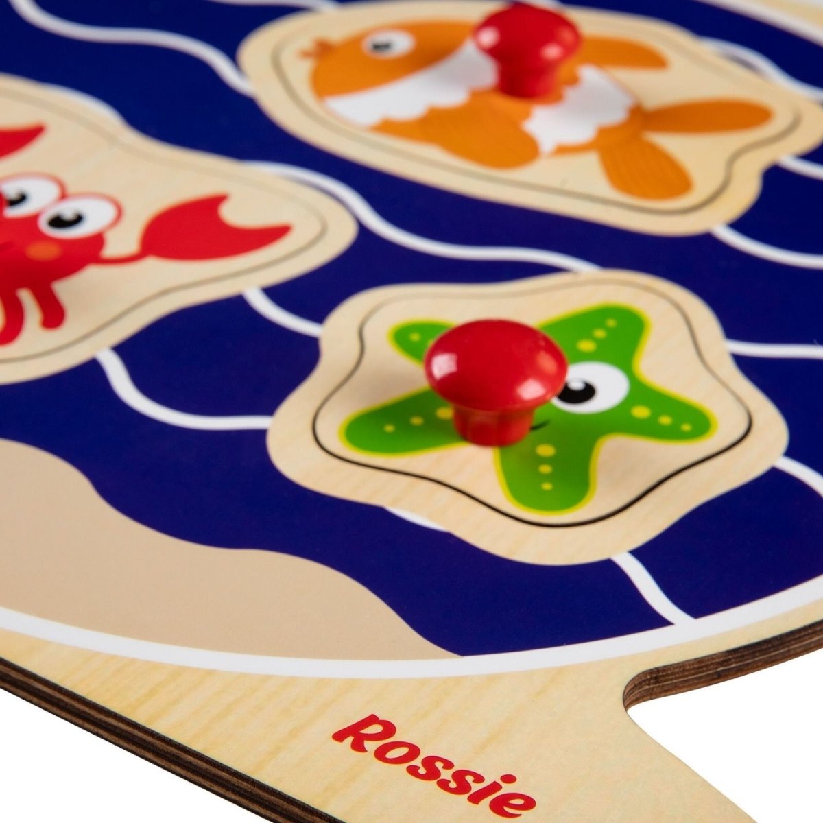 Rossie Wood First Puzzle - Aquarium - ebebek - Black Friday