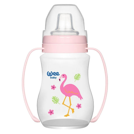 Wee Baby Non - Spill Anticolic PP Cup with Handles, 6+ Months 250ml Patterned Assorted - ebebek - Black Friday