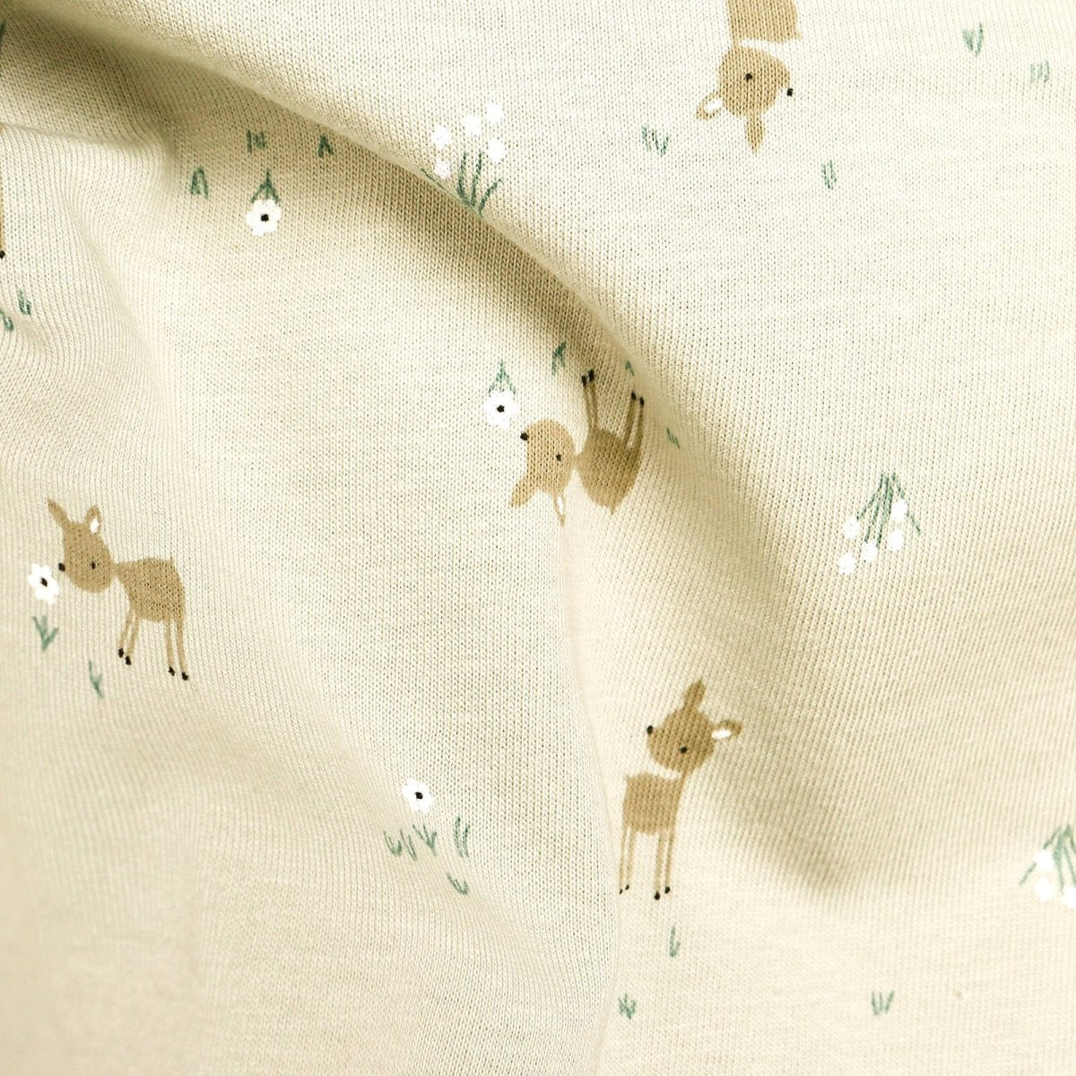 Antebies Antebies Newborn Deer Organic Sweatshirt - Grey - ebebek - Black Friday