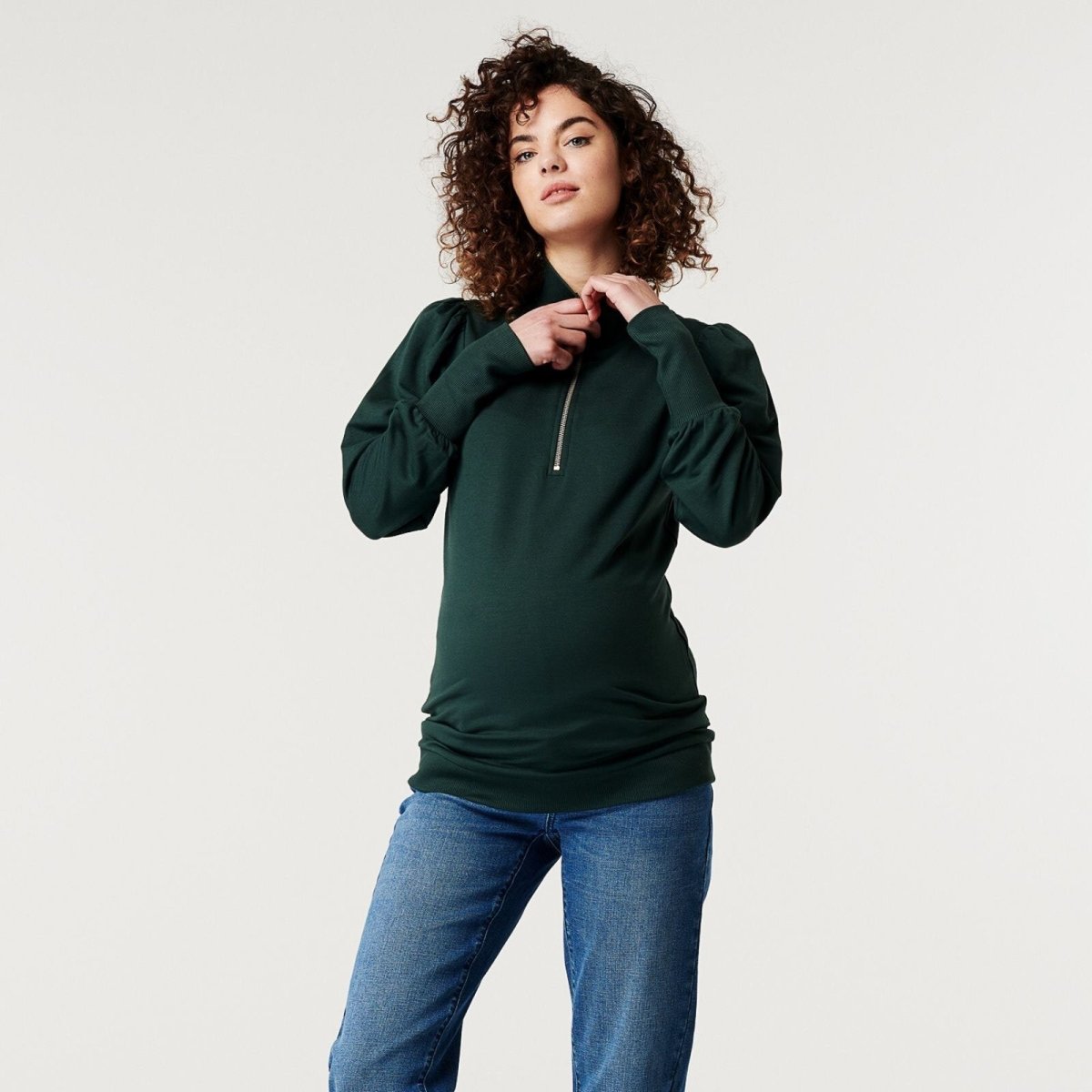 Supermom Top Bryn Long Sleeve - Darkest Spruce - ebebek - Black Friday