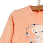 HelloBaby Basic Baby Girl Tracksuit - Salmon - ebebek - Black Friday