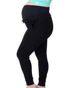Latched Maternity & Postnatal Jogging Bottoms - Black - ebebek - Black Friday