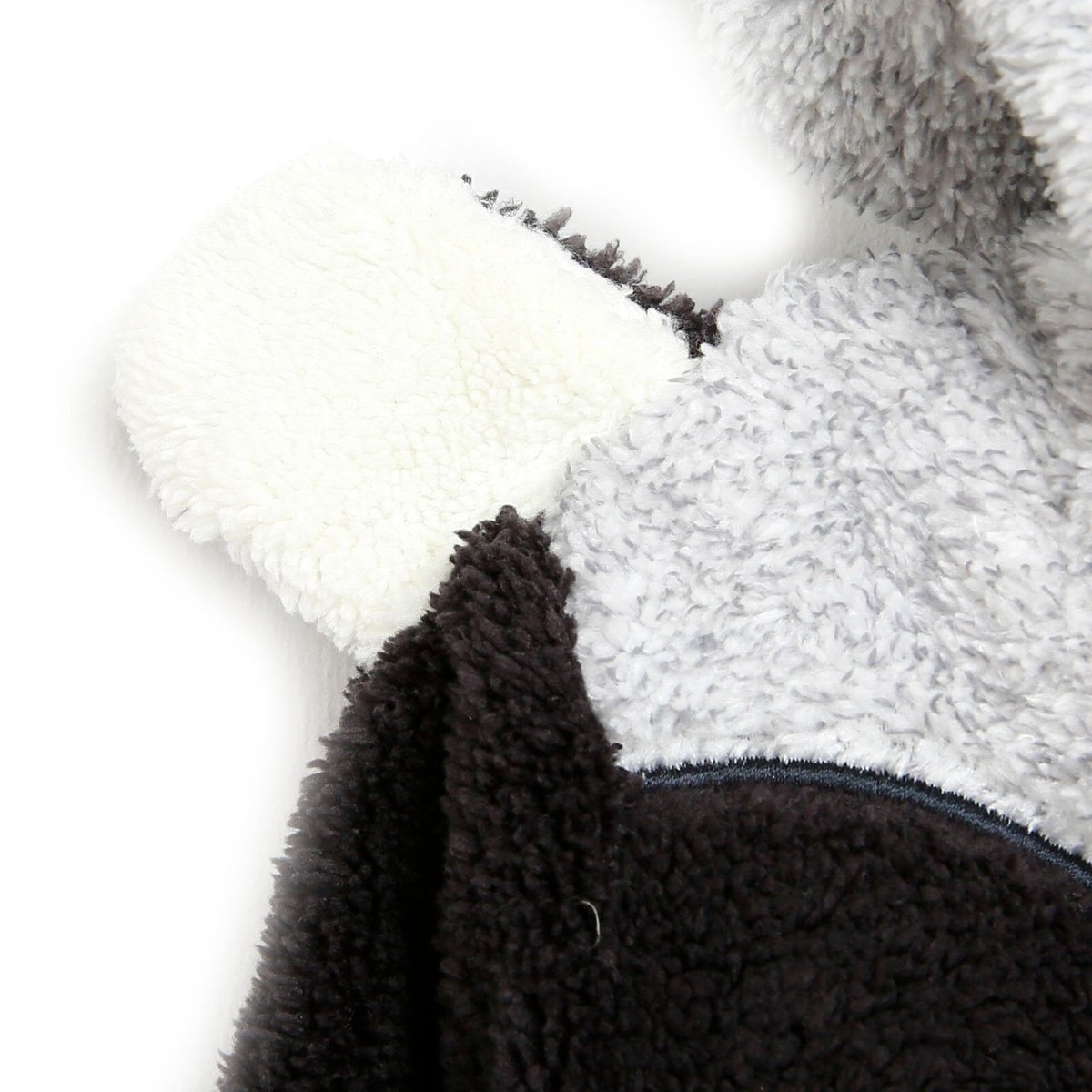 Midimod Newborn Cute Bears Welsoft Footed Jumpsuit - Grey - ebebek - Black Friday