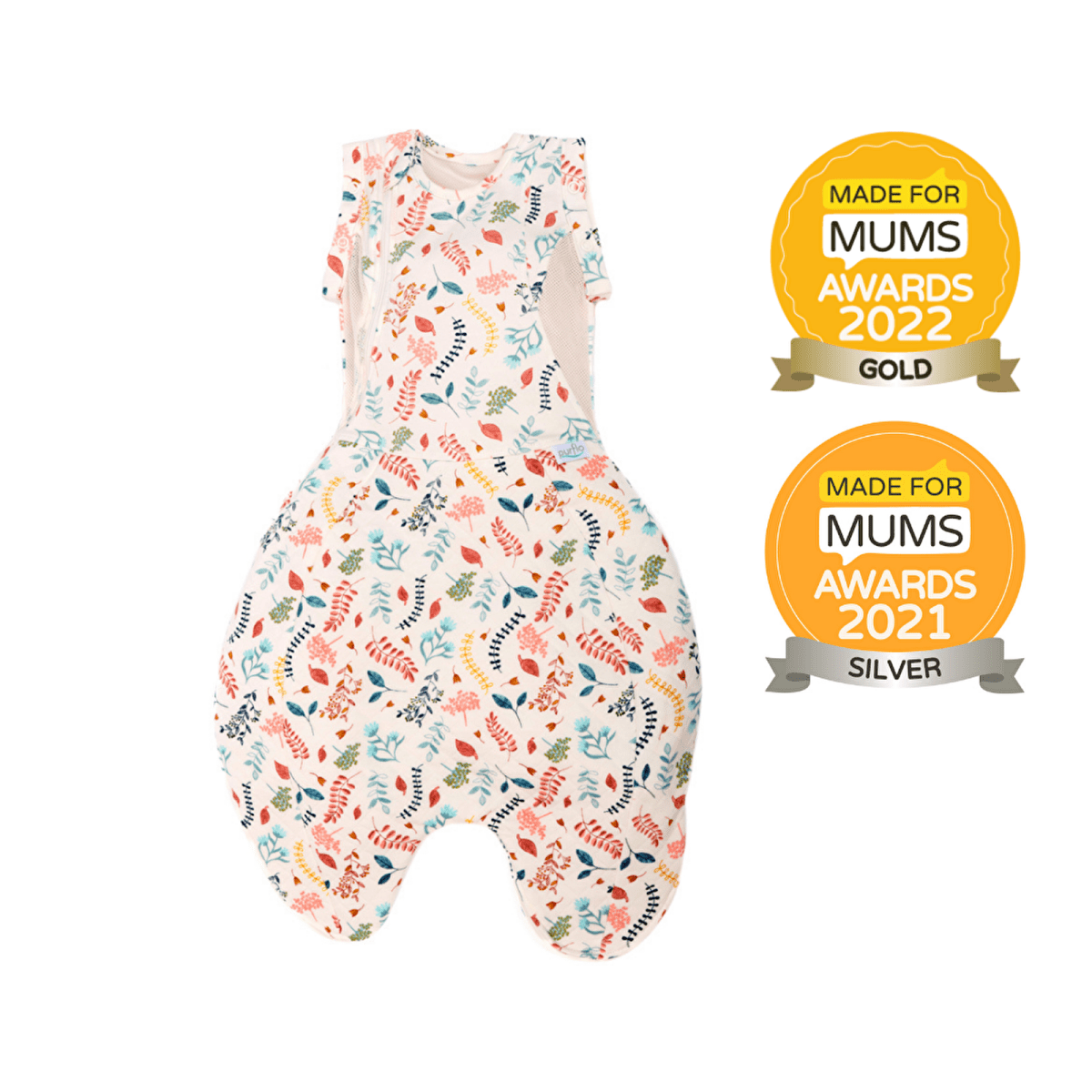 Purflo Swaddle To Sleep Bag 0 - 4m 2.5 Tog - Botanical Print - ebebek - Black Friday