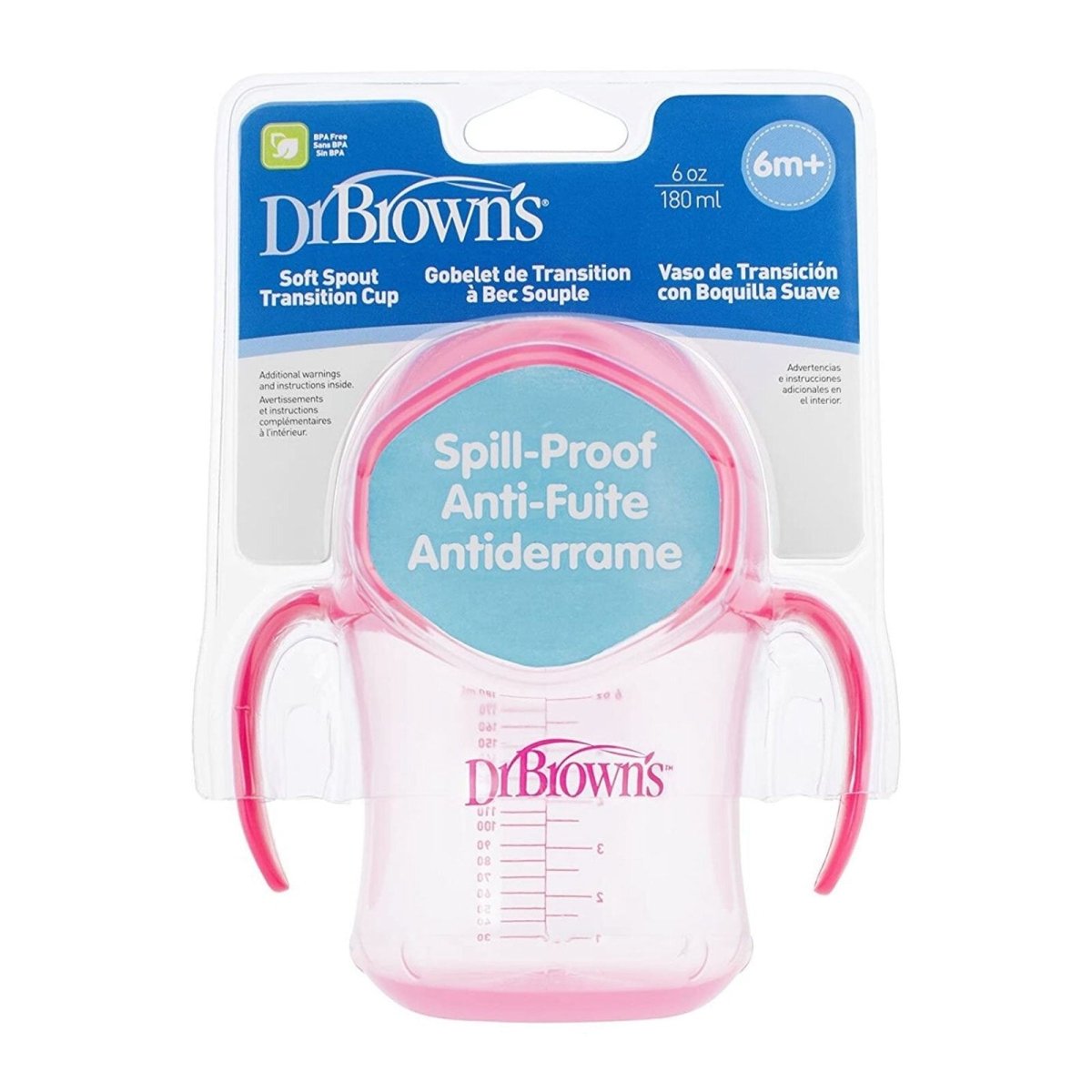 Dr. Brown's Soft Mouth Transition Cup 180ml - Pink - ebebek - Black Friday