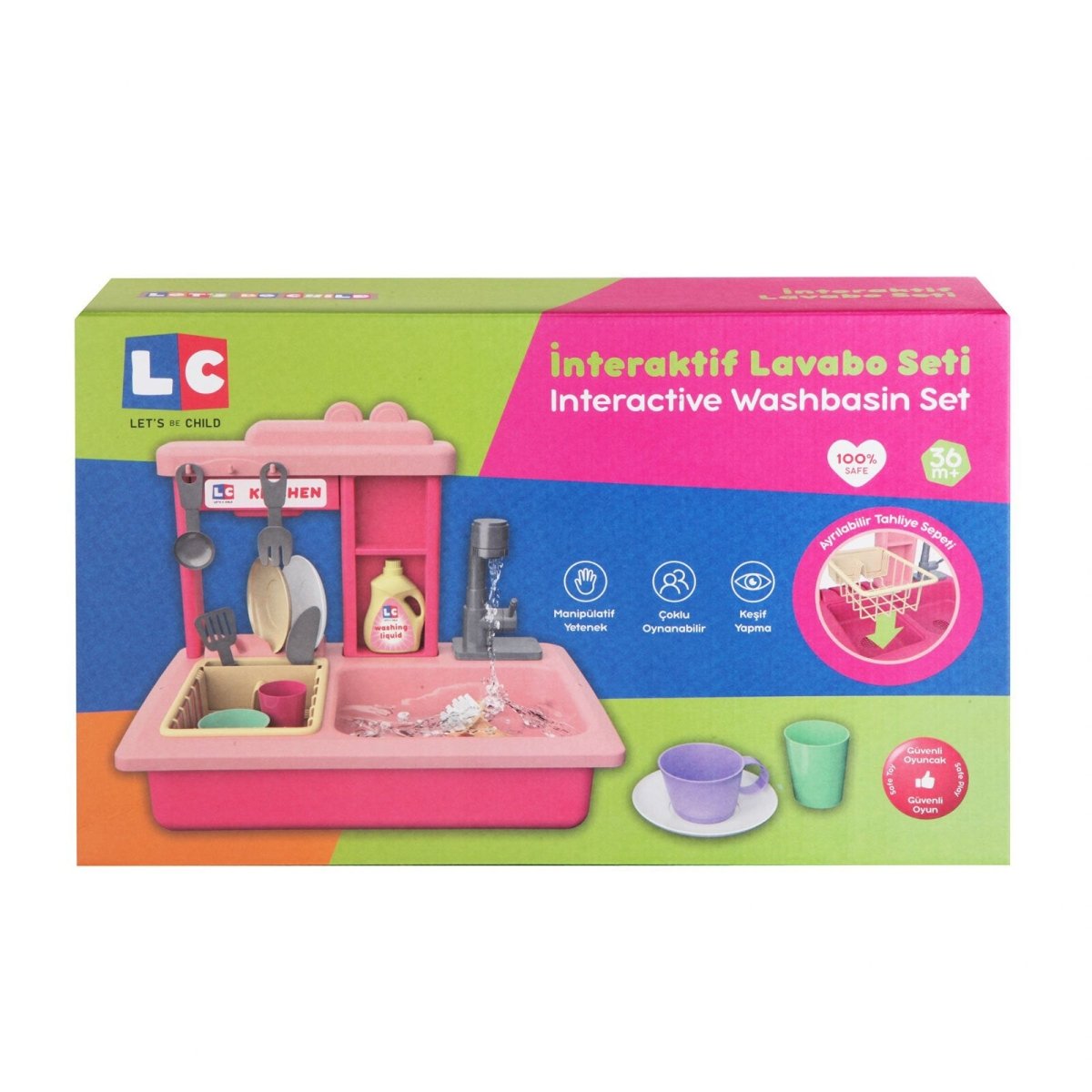 Let's Be Child Play Sink with Running Water Assorted - ebebek - Black Friday
