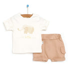 Bebetto Newborn Tshirt - Short - Ecru - ebebek - Black Friday