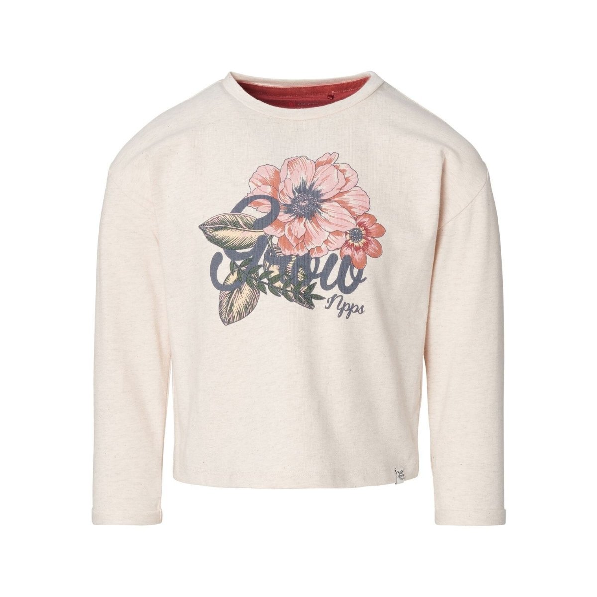 Noppies Girls T-shirt Long Sleeve Kingsville - Oatmeal - ebebek - Black Friday