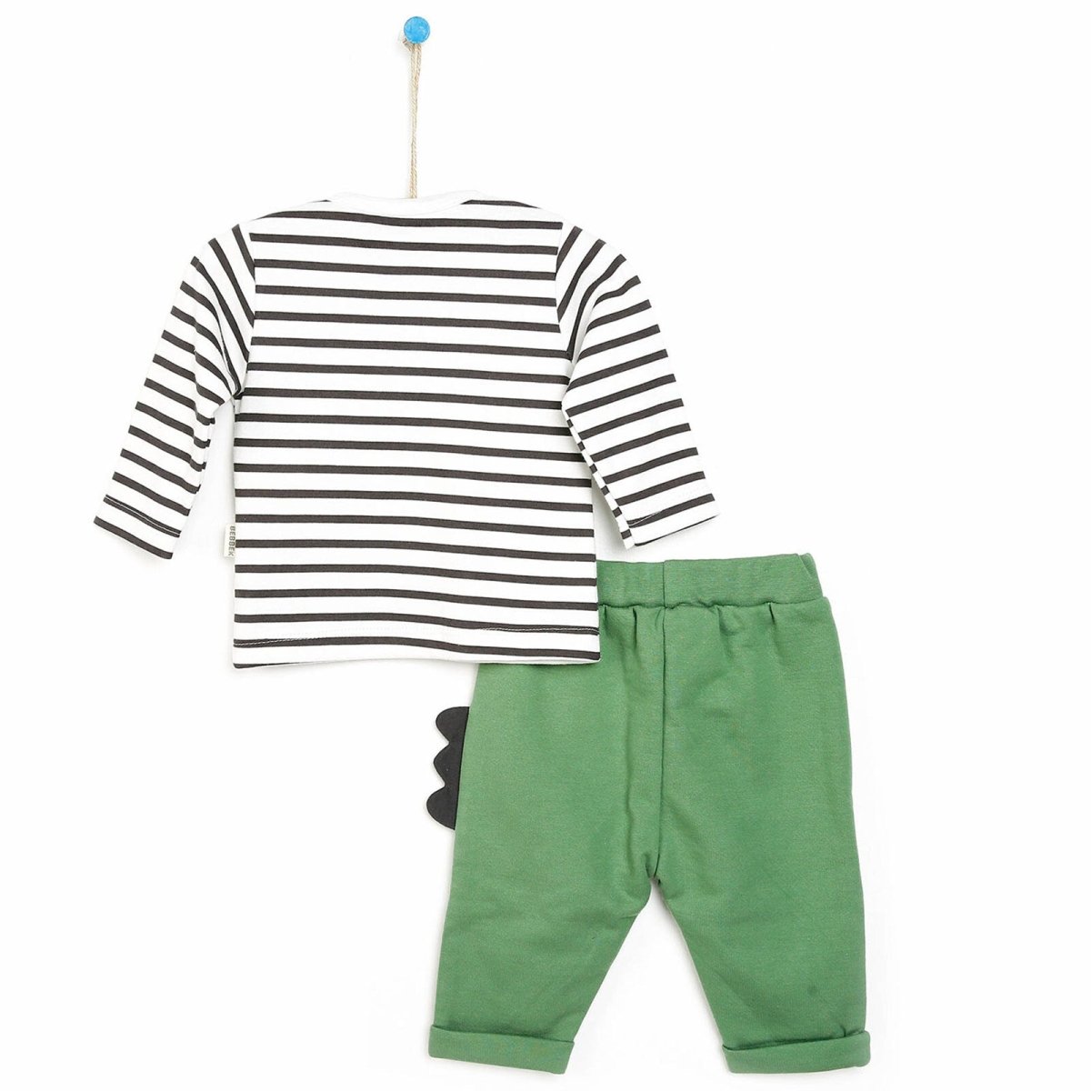 Bebbek Newborn Sweatshirt Footless Bottom - Green - ebebek - Black Friday