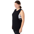Maternity and Nursing Longline Vest Top - Black - ebebek - Black Friday