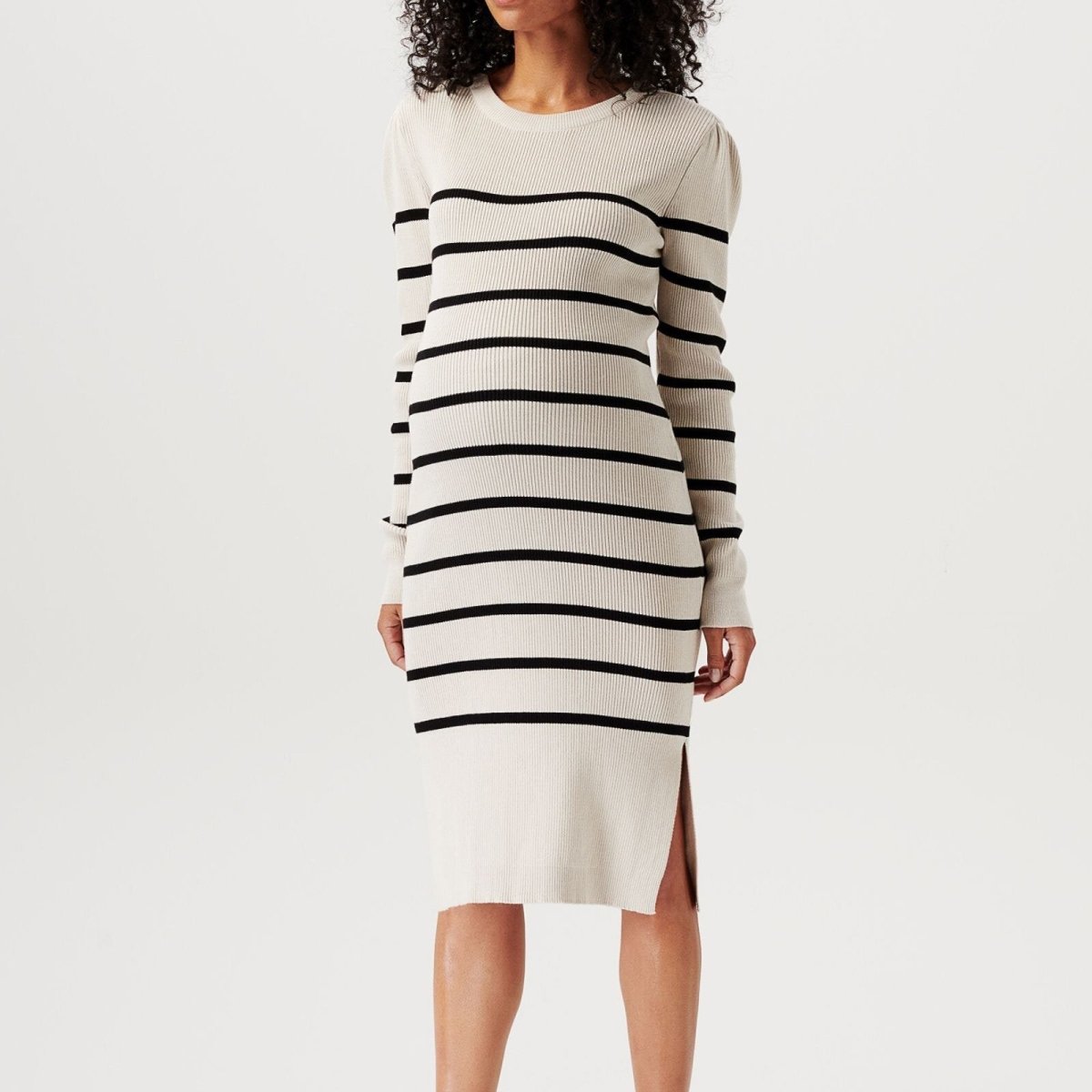 Noppies Nursing Dress Long Sleeve - Rainy Day  - ebebek - Black Friday