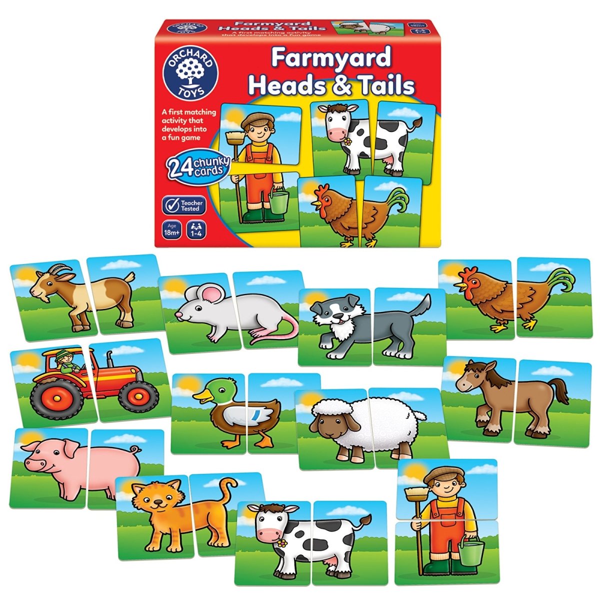 Orchard Toys Farmyard Heads & Tails - ebebek - Black Friday
