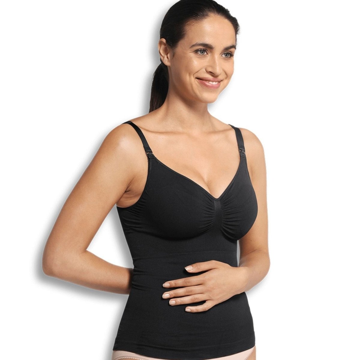 Carriwell Nursing Top with Shapewear - Black - ebebek - Black Friday