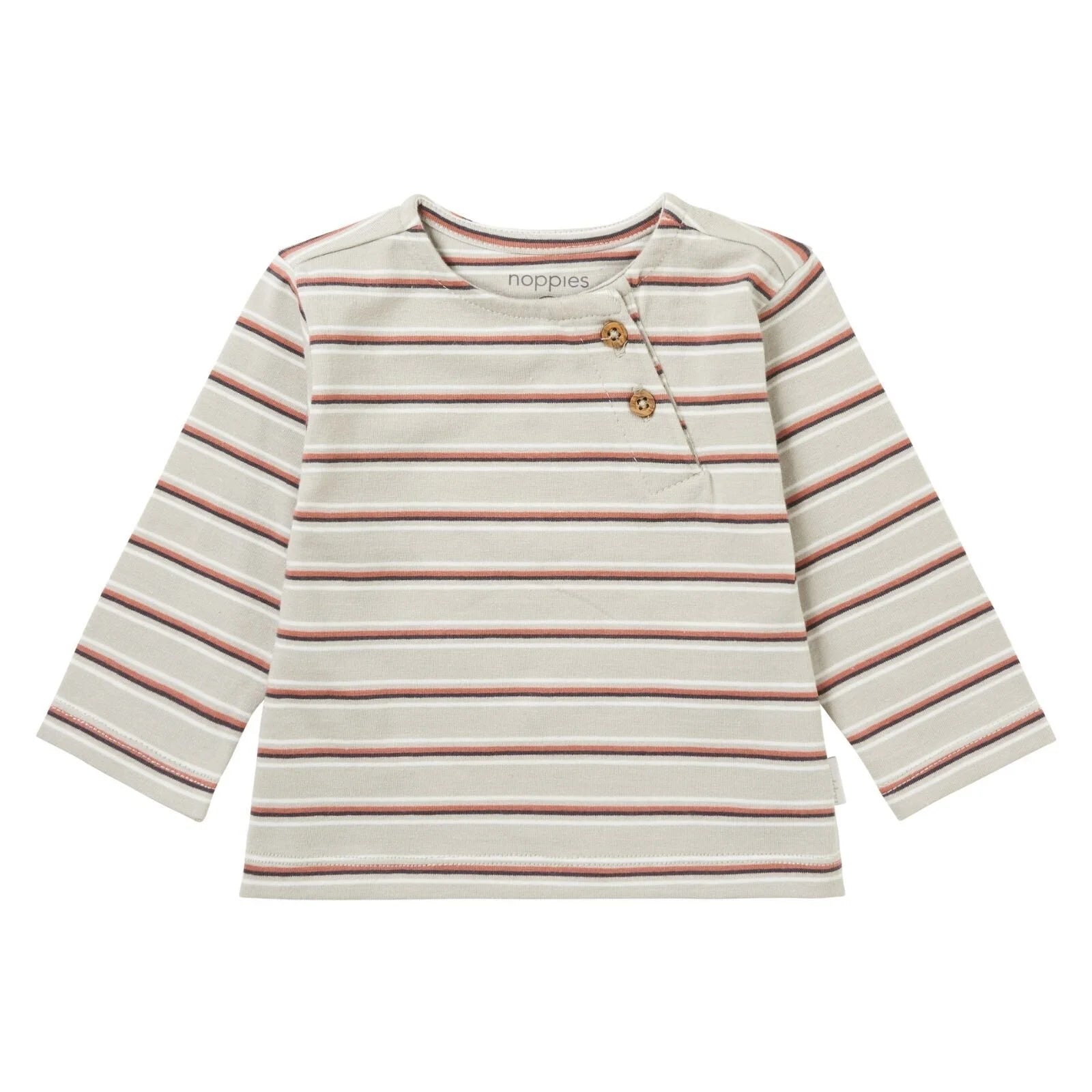 Noppies Longsleeve Monmouth - Willow Grey - ebebek - Black Friday