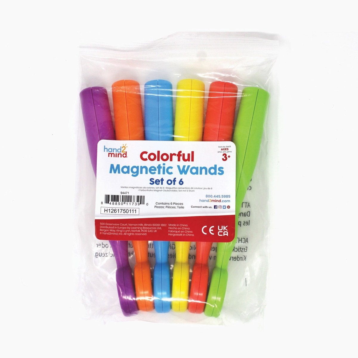 Learning Resources Colourful Magnetic Wands (Set of 6) - ebebek - Black Friday