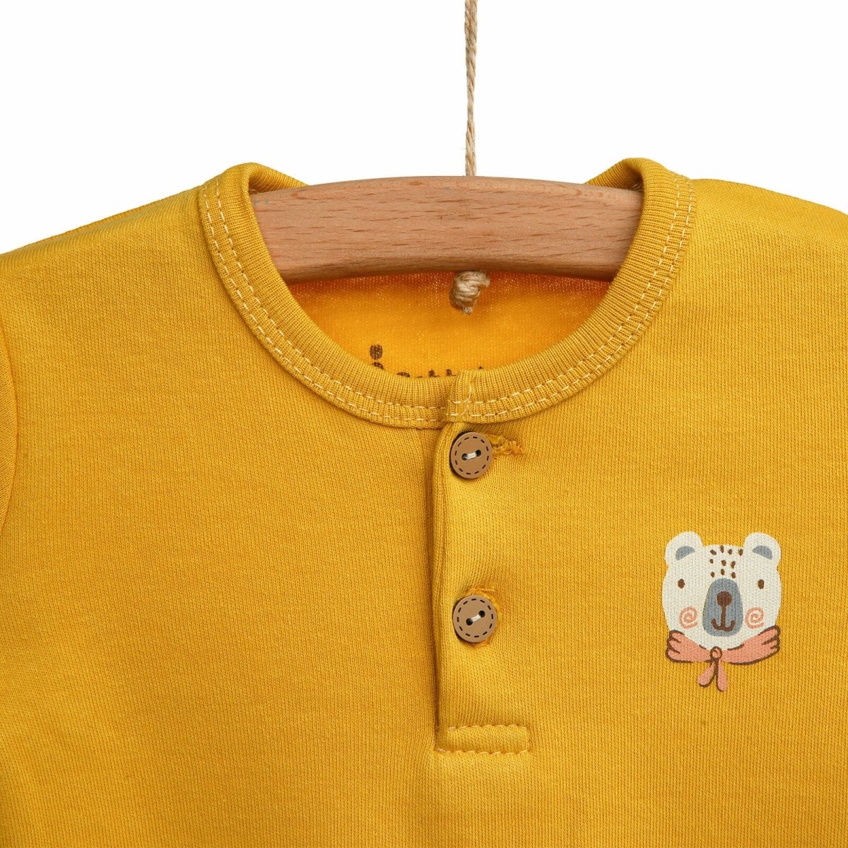 Bebbek Newborn Born To Be Wild Baby Set - Mustard - ebebek - Black Friday