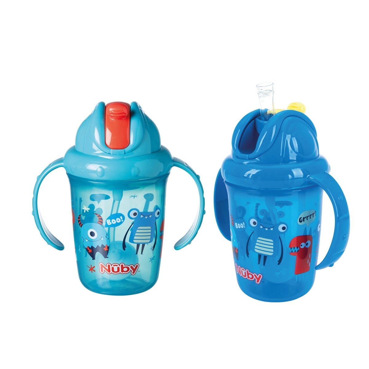 Nuby Flip N Sip Sippy Cups Pack of 2 - Multicolour - ebebek - Black Friday