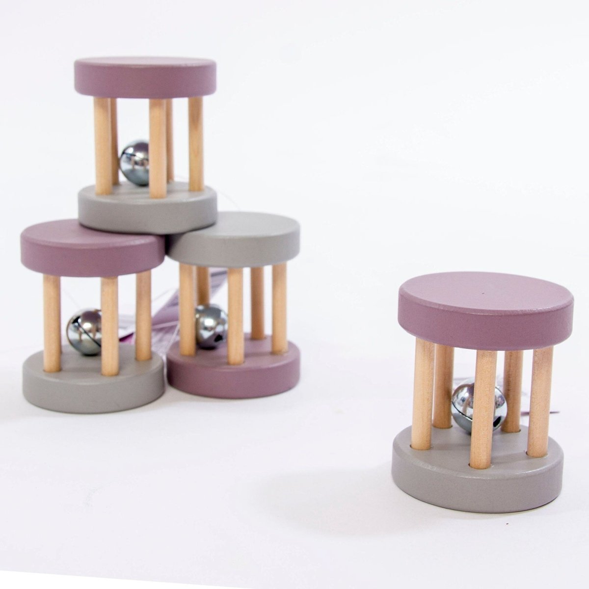 Belo&Me Wooden Bell Rattle - ebebek - Black Friday