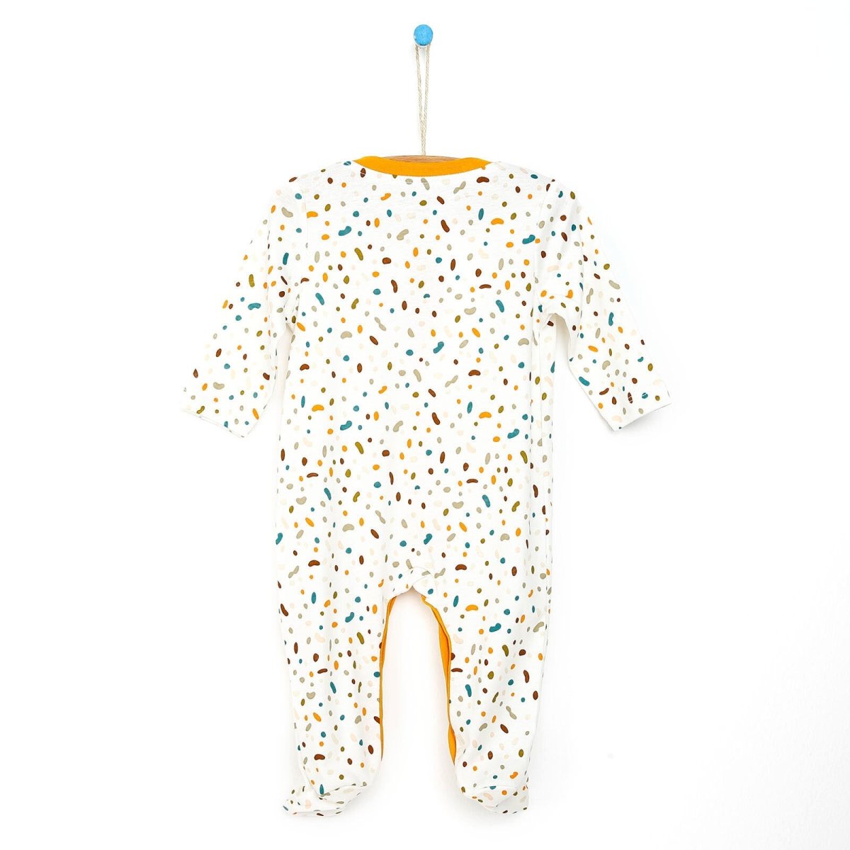 Motherlove Newborn Organic Footed Jumpsuit - Ecru - ebebek - Black Friday