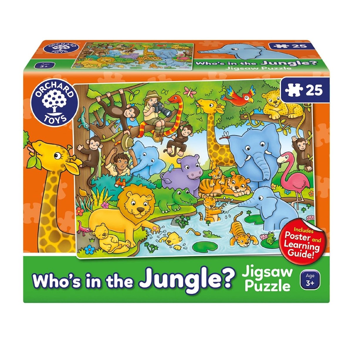 Orchard Toys Who's In The Jungle? Jigsaw Puzzle - ebebek - Black Friday