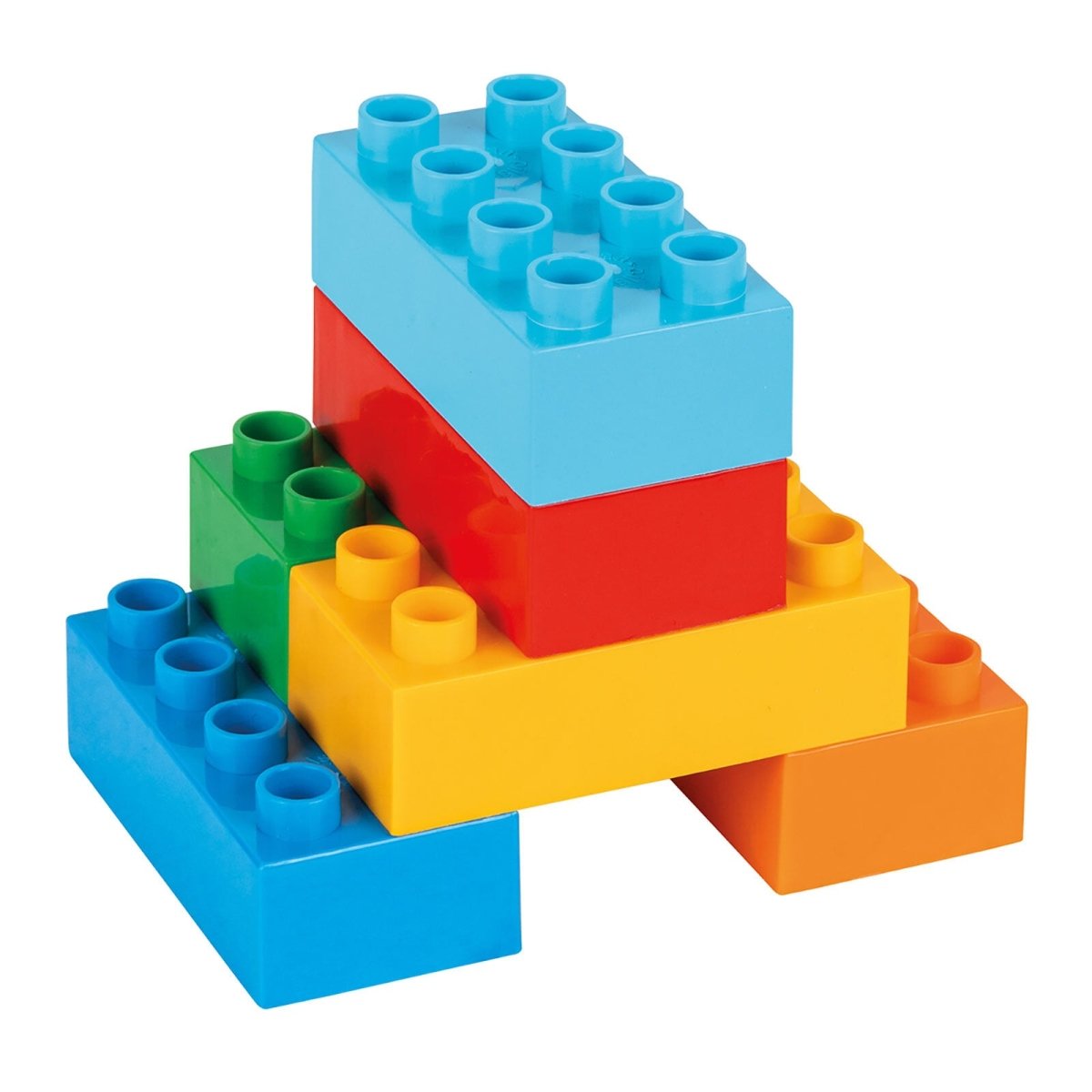 Pilsan Macro 6 Colored Brick Blocks - ebebek - Black Friday